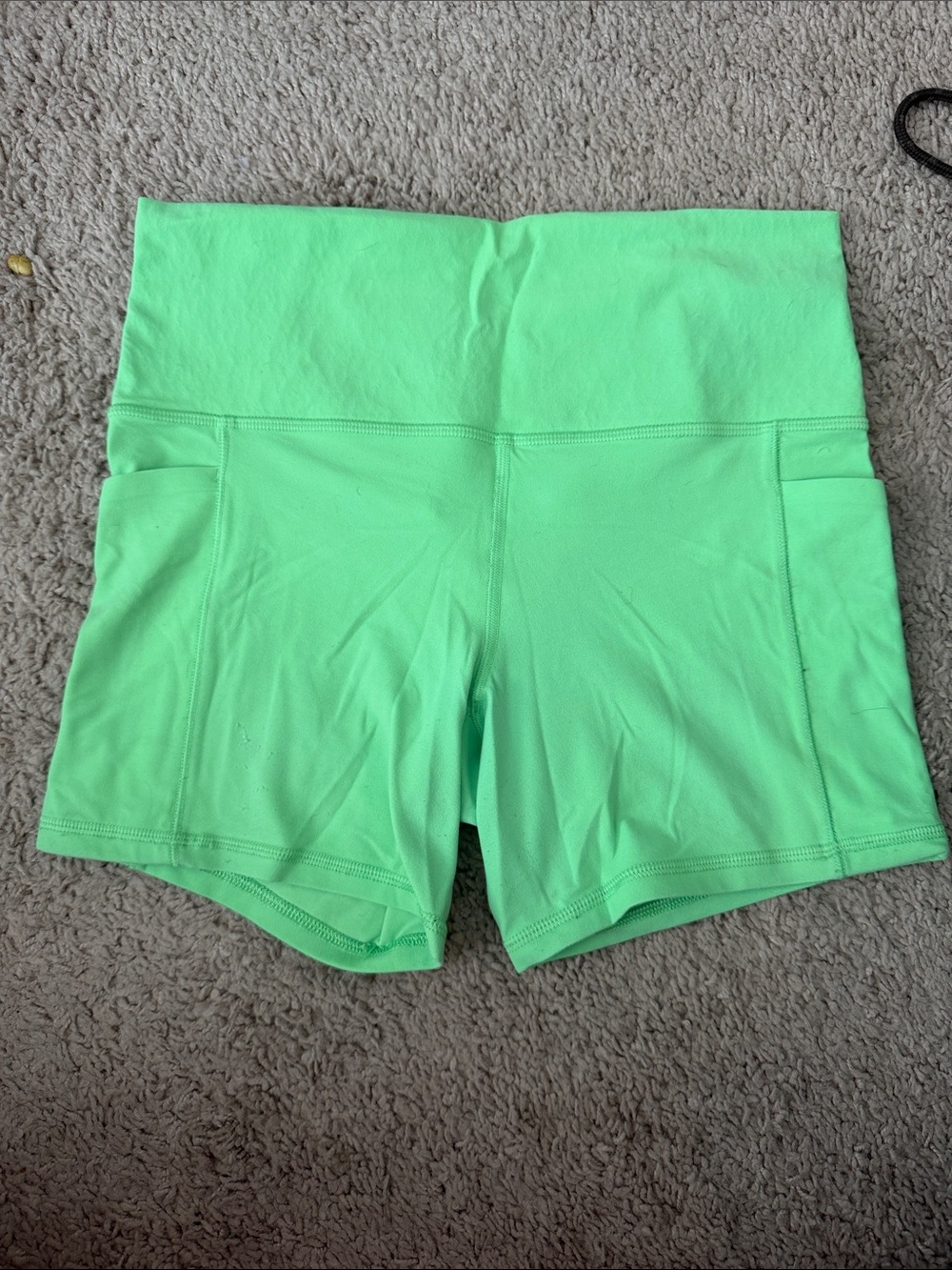 Lime Athleta Shorts